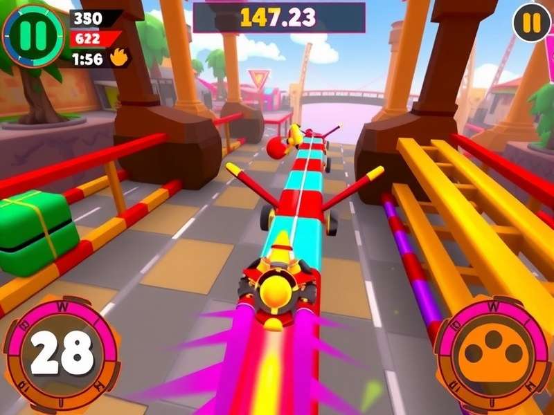 Holi Blitz Run community event screenshot